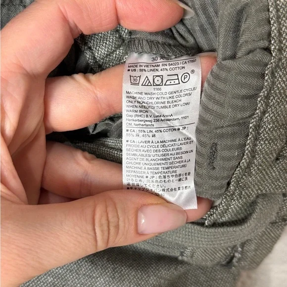 Banana Republic men’s athletic pants 30x32 linen - Picture 9 of 9